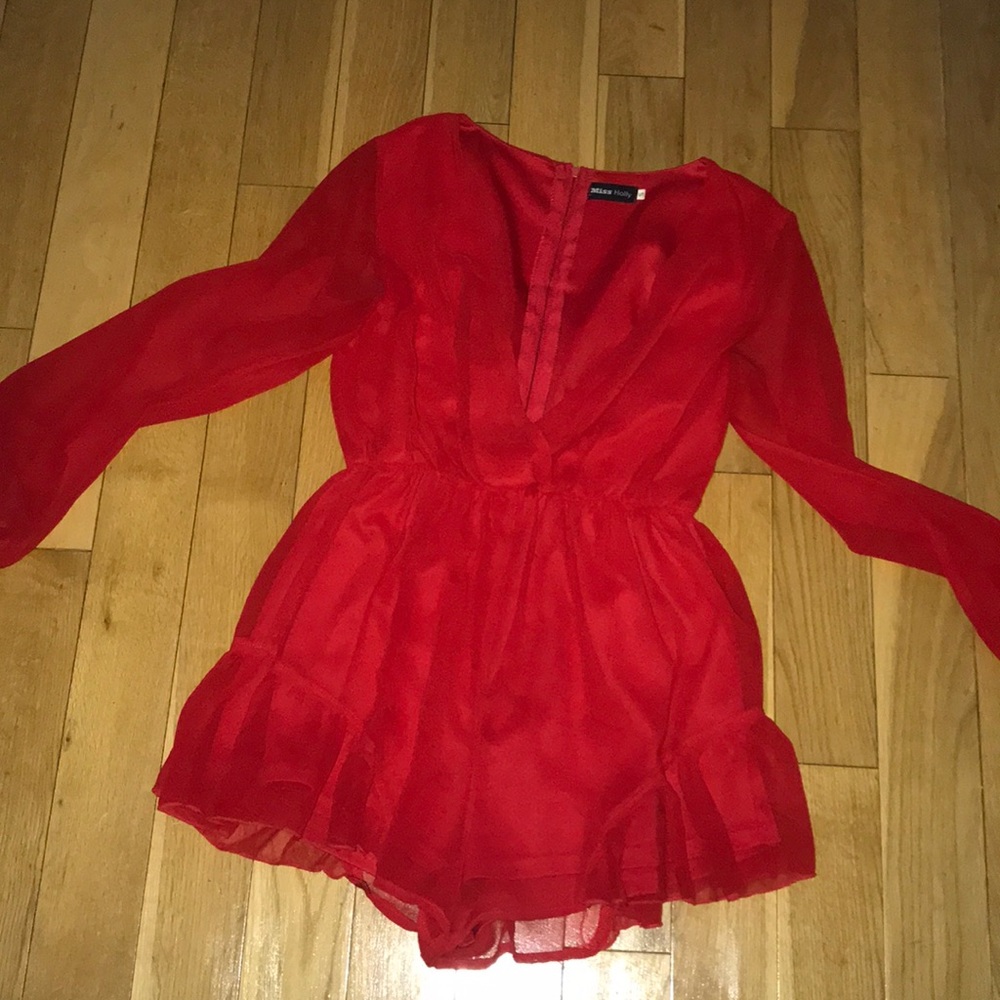 Red Romper - image 1